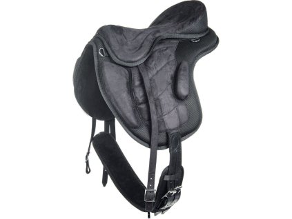 Siodło HKM, bezterlicowe, czarne