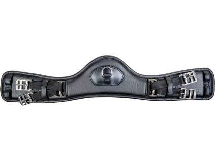 Popręg ujeżdżeniowy Dressage Anatomic HKM, czarny