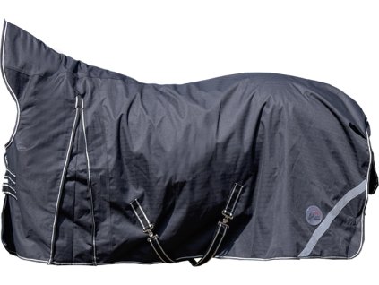 Wodoodporna derka Innsbruck HKM, z wyższym kołnierzem, czarny