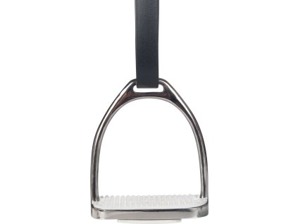 Metalowe strzemiona HKM, 10/12 cm, para, srebrne