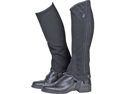 Mini czapsy Nubuck Imitacja Skóry HKM, czarne