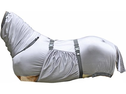 Derka przeciw owadom Security HKM z elementem na szyję, szara