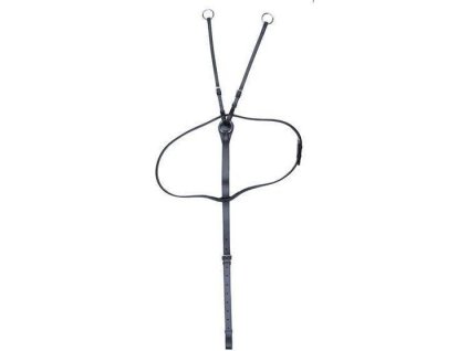 Skórzany wytok HKM, czarny