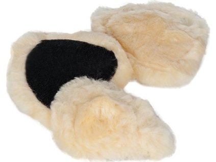 Ochraniacze na napierśnik HKM, 3 sztuki, natur