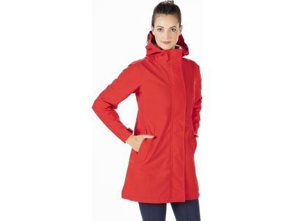 Wodoodporny płaszcz HKM, damski, red