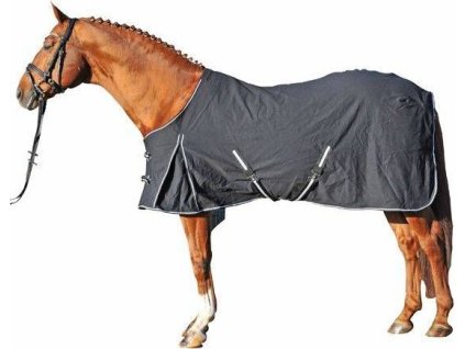 Derka stajenna HKM, 0 g, czarna