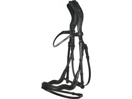 Ogłowie Sienna CATAGO, czarne (Rozmiar PONY)