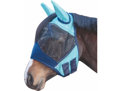 Maska przeciw owadom Lissabon Style HKM z ochroną uszu, aqua