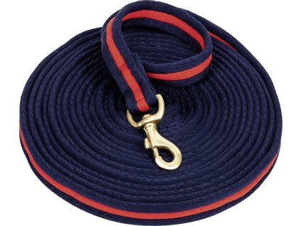 Lonża USG, 8 m, czerwono-niebieski