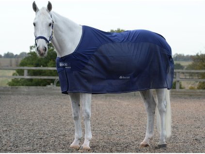 Derka chłodząca Competition Bucas, siatka, navy/silver