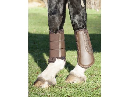 Ochraniacze Breath HKM, para, brązowe