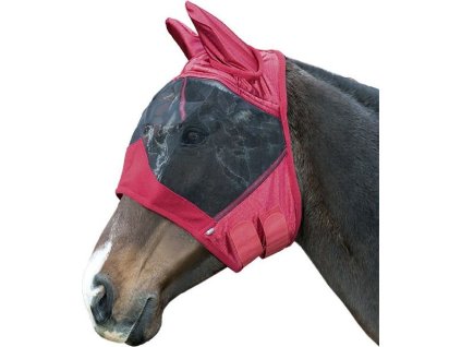 Maska przeciw owadom High Professional HKM, z ochroną uszu, red