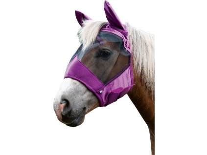 Maska przeciw owadom High Professional HKM z ochroną uszu, Lavender
