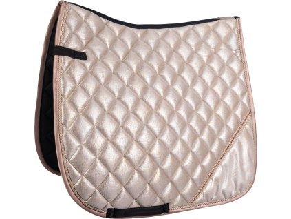 Czaprak Rosegold Glitter HKM, vanilla