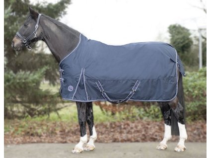 Derka padokowa Starter HKM, z wysoką szyją, 100 g, navy