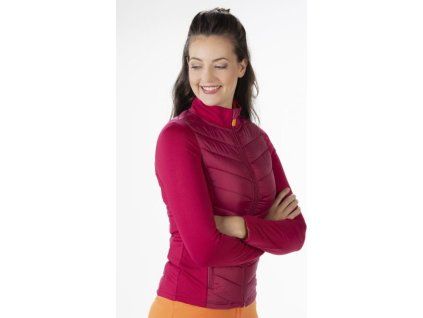 Kurtka Prag HKM, cranberry (Rozmiar 128)
