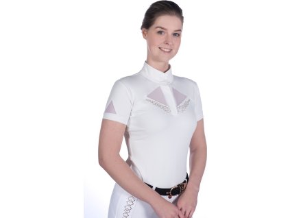 Koszulka konkursowa Kayla Competition HKM, damska, biała