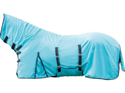 Derka przeciw owadom HKM, z częścią na szyję, aqua