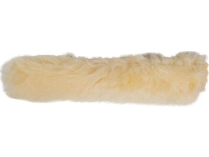 Skóra jagnięca na nachrapnik/nagłówek HKM, 1 szt., naturalna