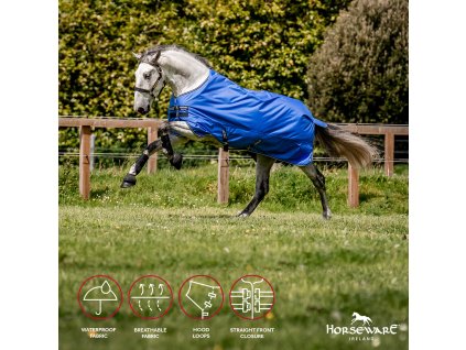 Derka wodoodporna Hero Amigo, 0 g, blue/navy & grey