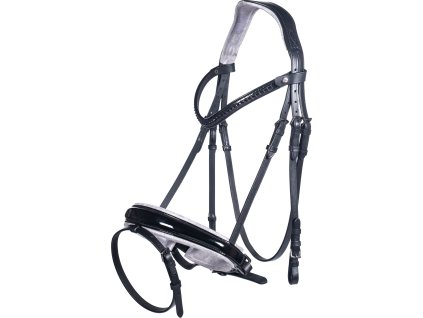 Ogłowie Sofia HKM, black/lilac