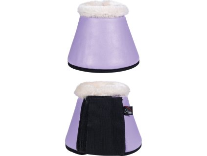 Kaloszki Comfort Premium HKM, z owczą skórą, para, lavender