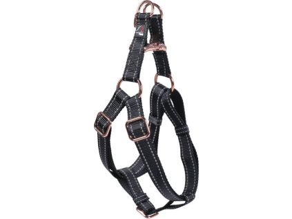 Szelki dla psa Anam Cara HKM, black/rosegold