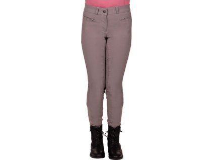 Bryczesy Victoria QHP, z pełnym lejem, dziecięce, grey