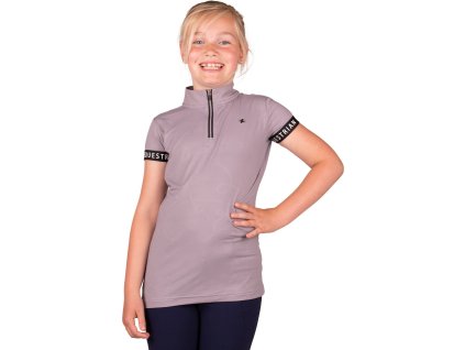 T-shirt Jolien QHP, dziecięcy, beige