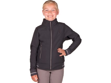Kurtka Lieke QHP, dla dzieci, anthracite