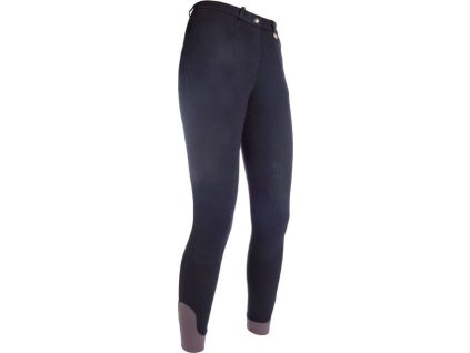 Bryczesy Kate HKM, z lejem kolanowym, czarne