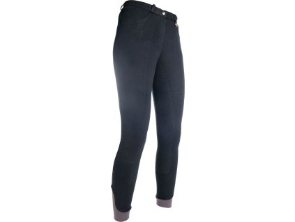 Bryczesy Kate HKM, z pełnym lejem, czarne