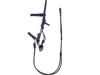 Halter sznurkowy Multifunctional QHP, navy (Rozmiar SHETTY)
