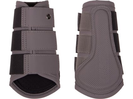 Ujeżdżeniowe ochraniacze na ścięgna Summer Glow QHP, para, steel grey