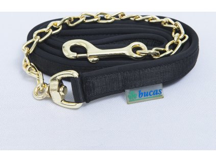 Uwiąz z łańcuchem Bucas, 2 m, czarny