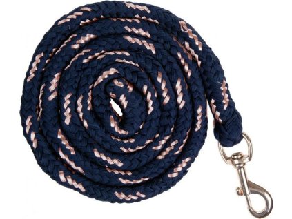 Uwiąz Rosegold HKM, 1.8 m, navy/rose gold