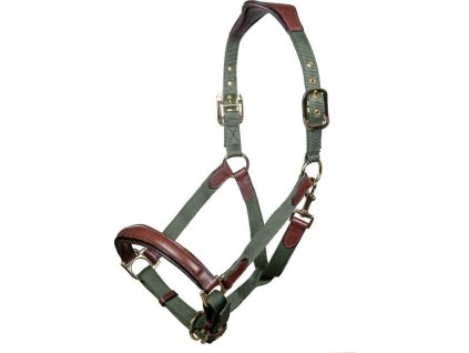 Kantar z podszyciem Luna HKM, zielono-brązowe