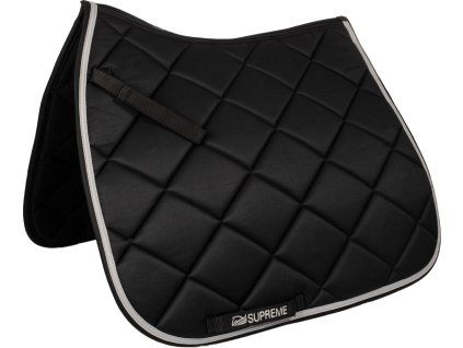 Czaprak Supreme, Ujeżdżeniowy, FULL, black/light grey