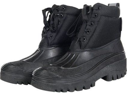 Buty stajenne Hamilton HKM, zimowe, czarne (Rozmiar 32)