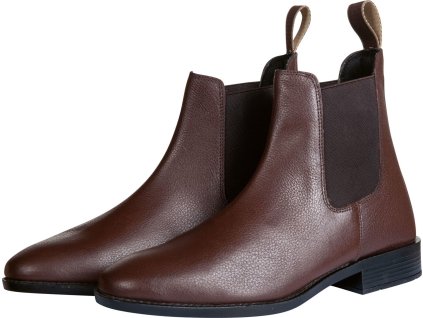 Sztyblety Derby HKM, damskie, brązowe