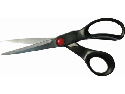 Nożyczki do grzywy i ogona HKM, 21 cm, czarne