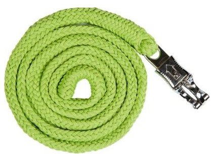 Uwiąz z karabińczykiem bezpiecznym Stars Softice HKM, 1.8 m, neonowy zielony
