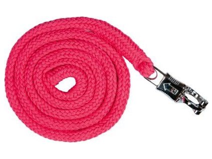 Uwiąz z karabińczykiem bezpiecznym Stars Softice HKM, 1.8, neon pink