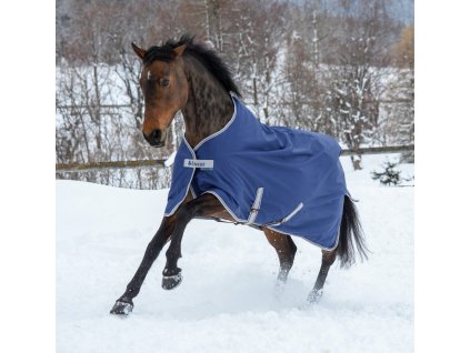 Derka padokowa Freedom Bucas, z wysoką szyją, 150 g, granatowa