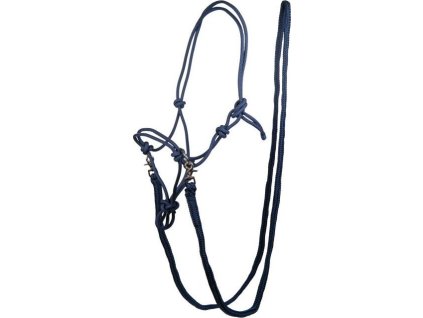 Kantar sznurkowy z wodzami HKM, deep blue