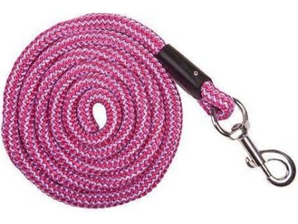 Uwiąz sznurkowy Aachen HKM, 1.8 m, pink/lilac