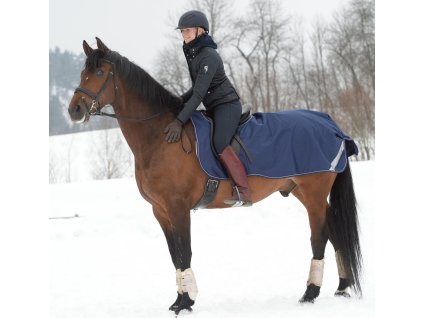 Derka treningowa Bucas, wodoodporna, granatowa