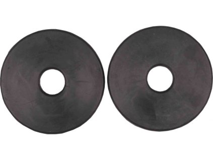 Gumki do wędzidła HKM, para, czarne