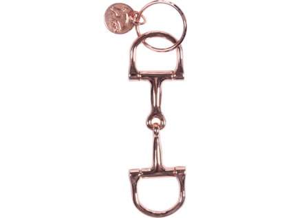 Brelok Wędzidło HKM, różowe złoto