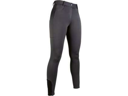 Bryczesy Emma HKM, z lejem, damskie, deep grey